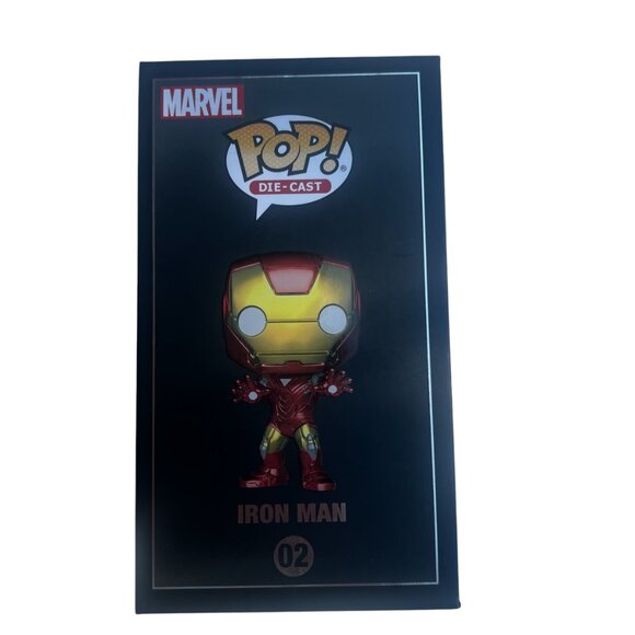 Iron Man 02 DIE-CAST POP Funko Mint Condition - Picture 6 of 9